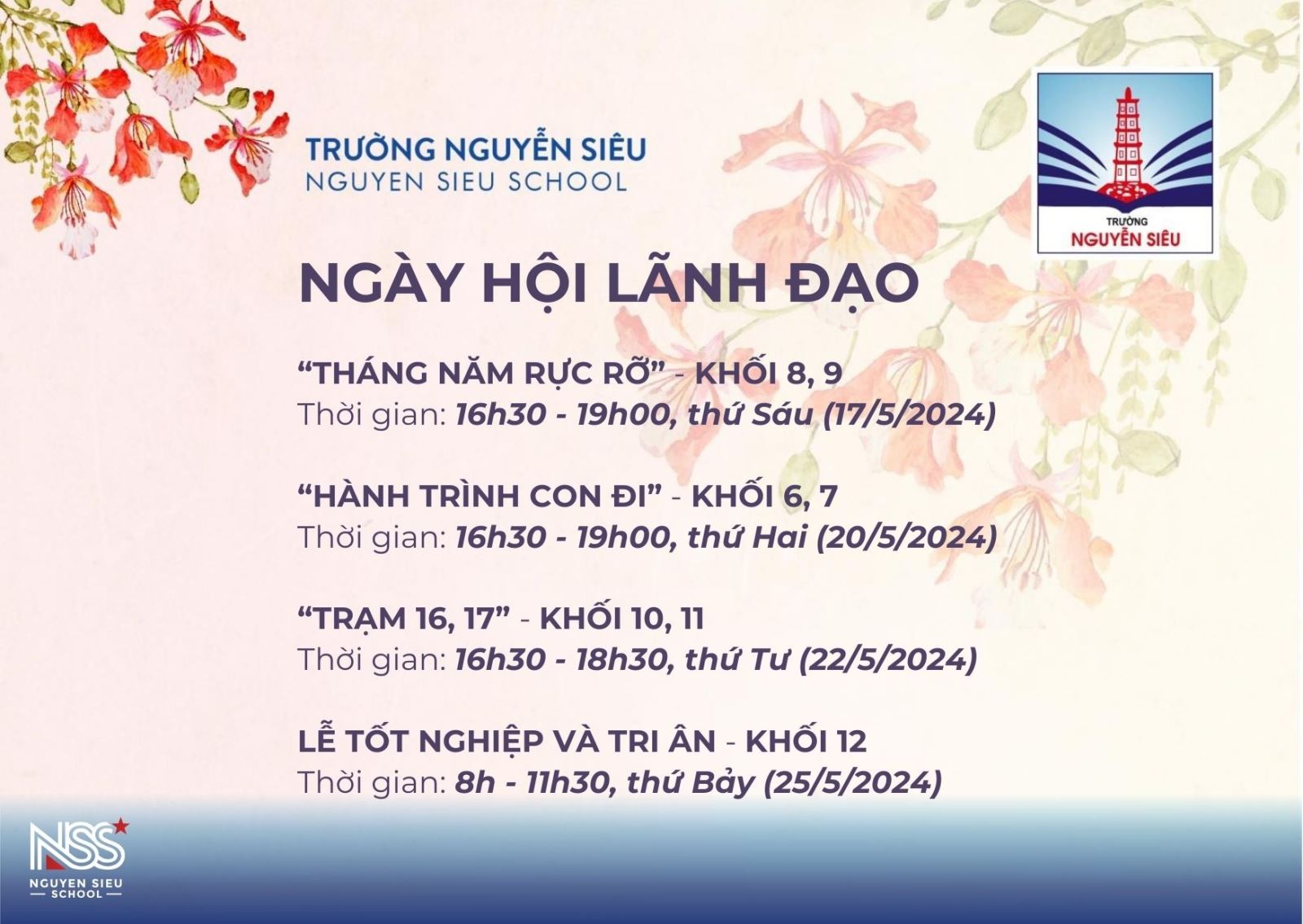 NHỮNG SỰ KIỆN ĐẶC BIỆT NHẤT THÁNG 5