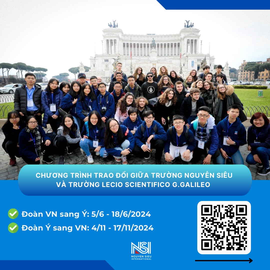 TUYỂN SINH CHƯƠNG TRÌNH TRAO ĐỔI HỌC TẬP GIỮA Ý VÀ VIỆT NAM