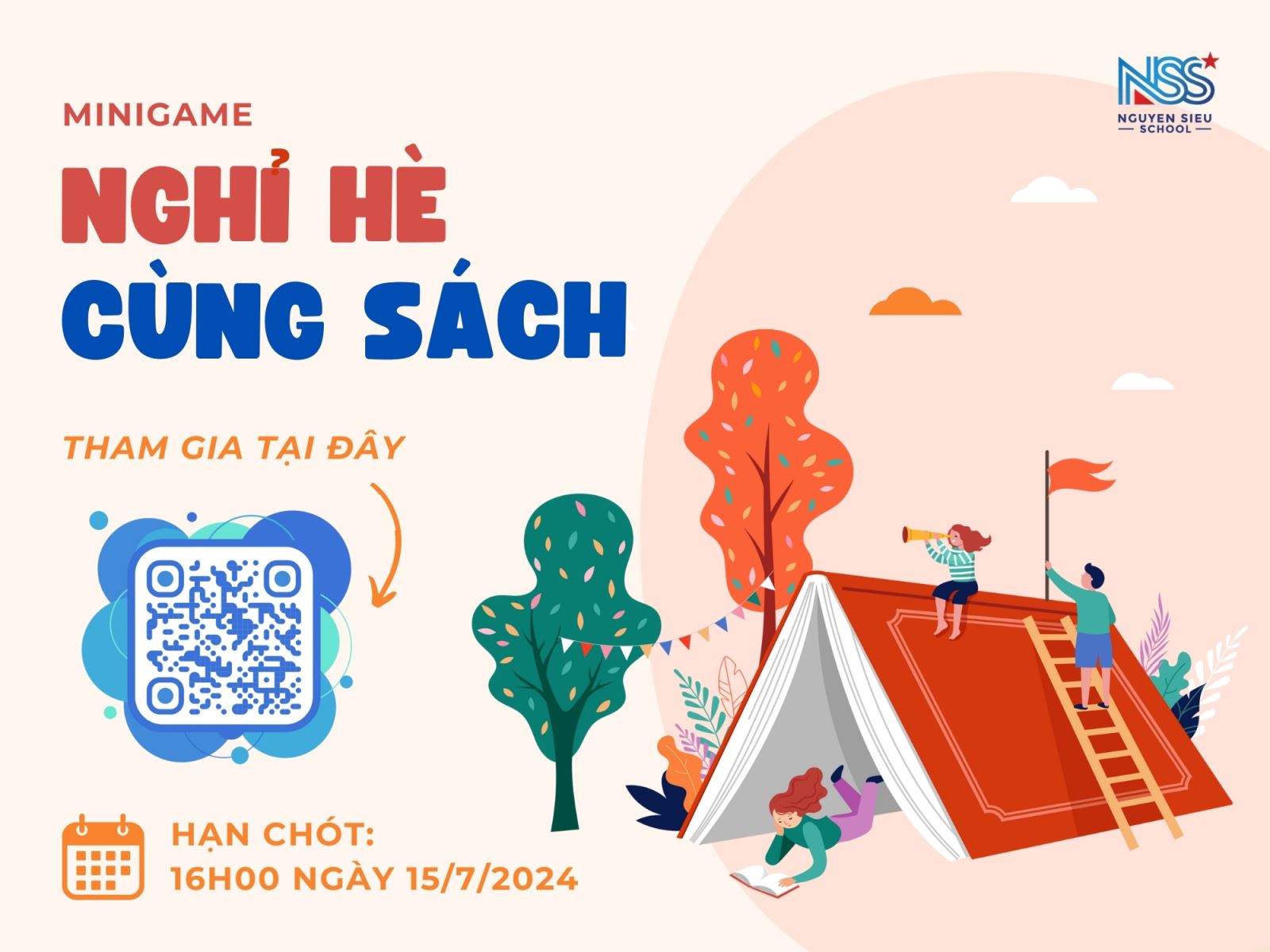 MINIGAME: NGHỈ HÈ CÙNG SÁCH