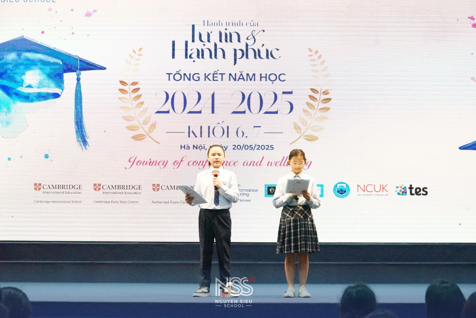 TỔNG KẾT NĂM HỌC 2024-2025 KHỐI 6 & 7: HÀNH TRÌNH CỦA TỰ TIN VÀ HẠNH PHÚC
