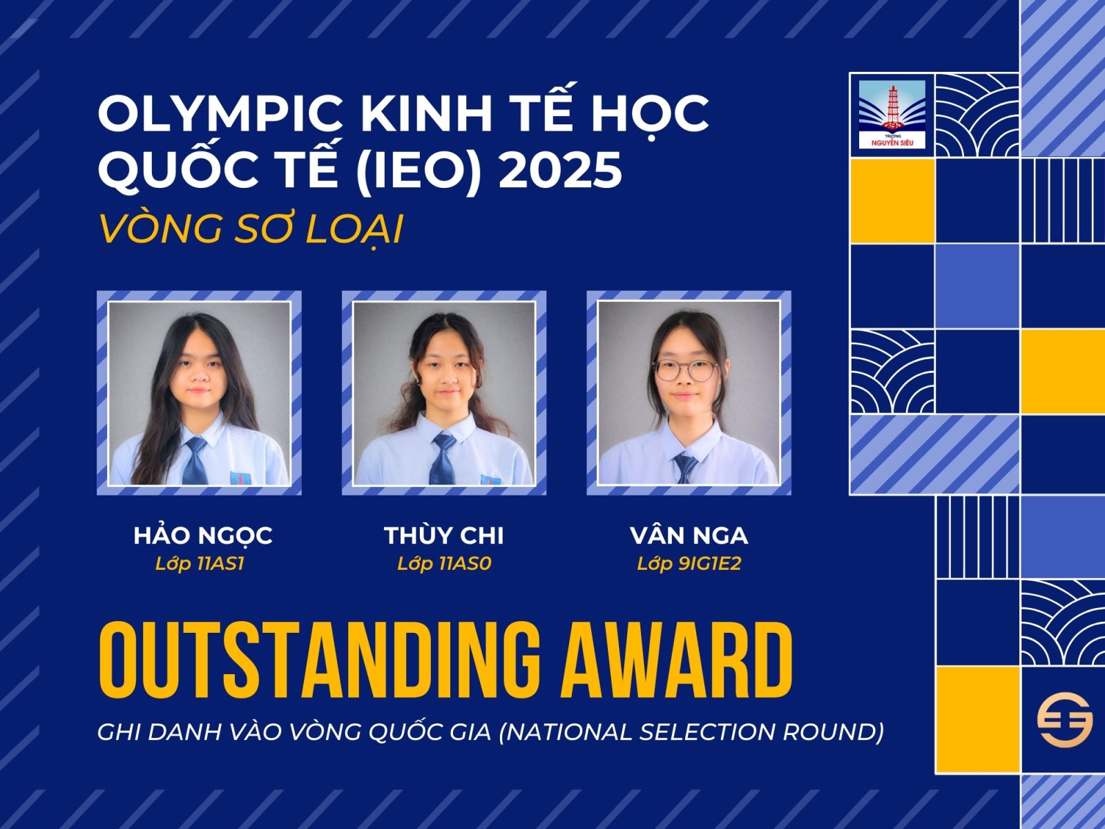 DẤU ẤN CỦA NS-ERS TẠI CÁC CUỘC THI KINH TẾ, KINH DOANH, MÔI TRƯỜNG