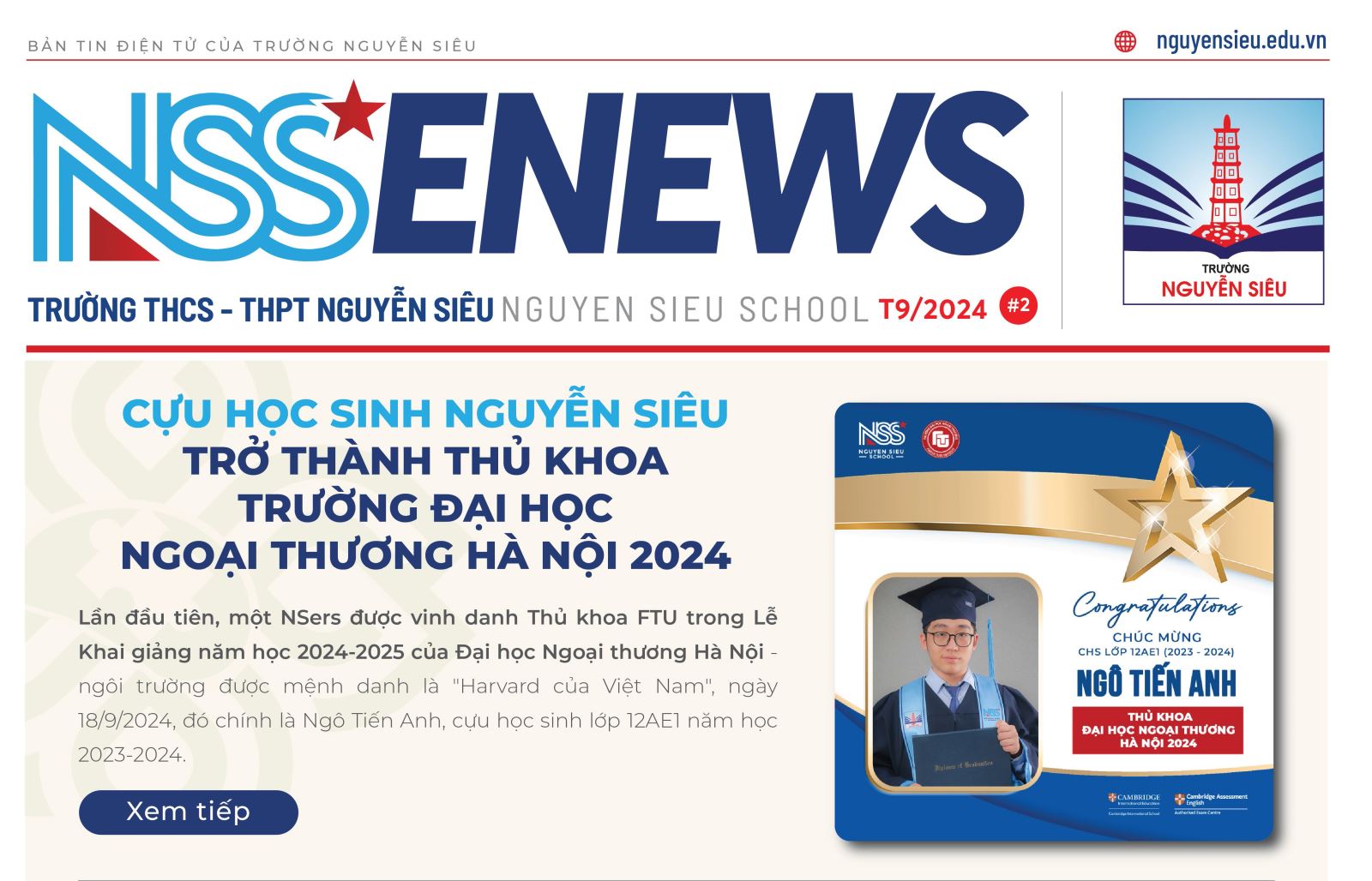 NSS eNEWS #4 (9/2024)