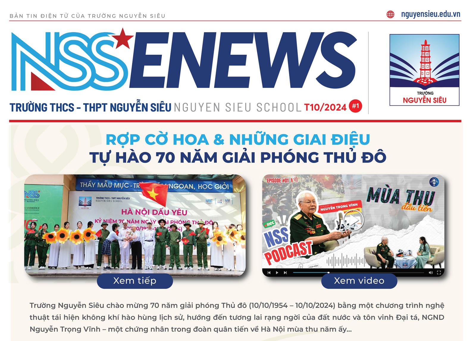 NSS eNEWS #5 (10/2024)