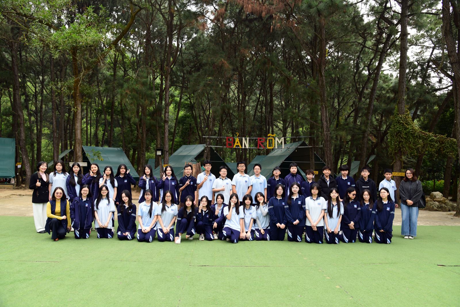 Hành trình “học từ thiên nhiên” của học sinh khối 8 tại Khu bản Rõm (Sóc Sơn)