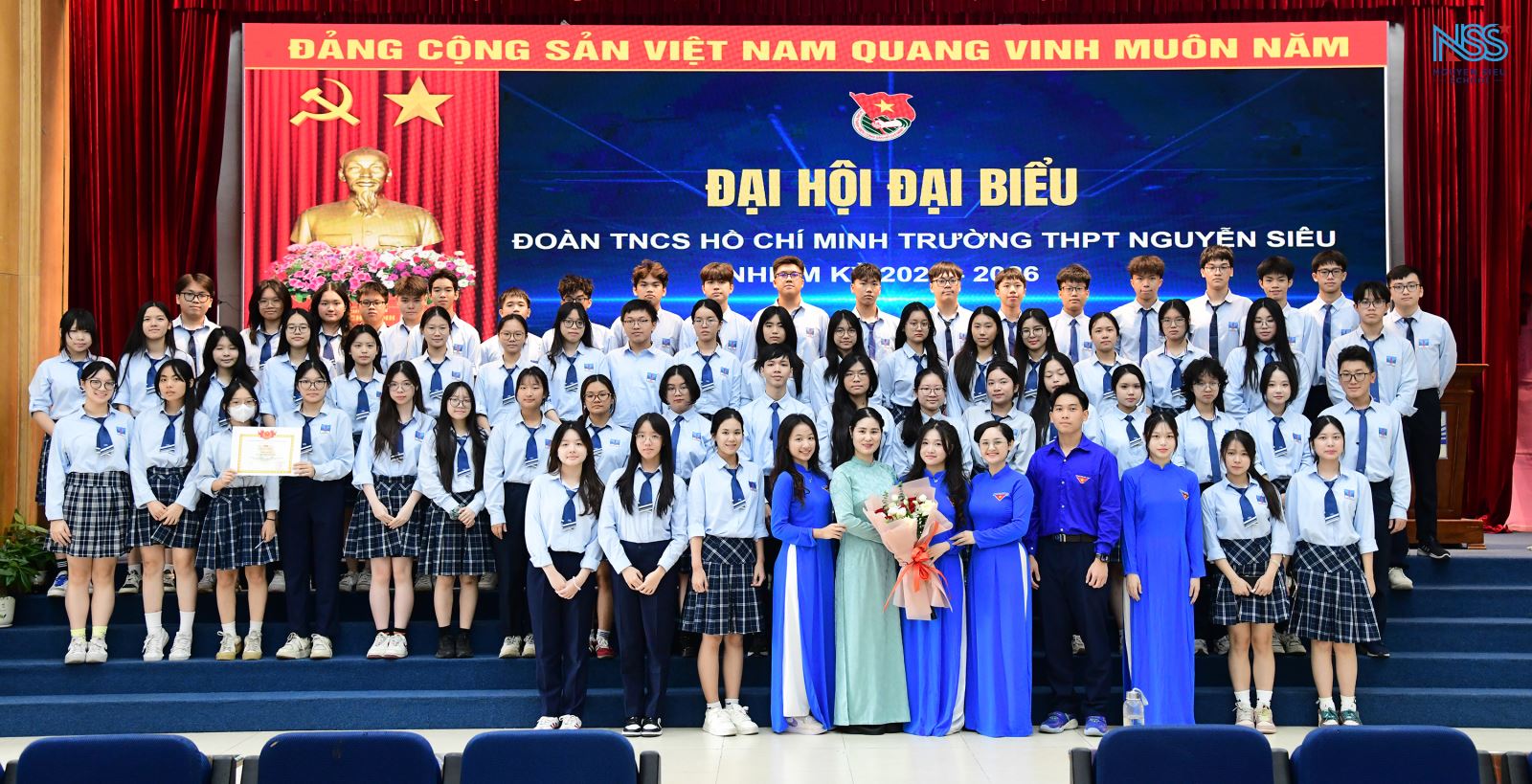 Trường Nguyễn Siêu tổ chức Đại hội Đại biểu Đoàn TNCS Hồ Chí Minh, nhiệm kỳ 2025 - 2026