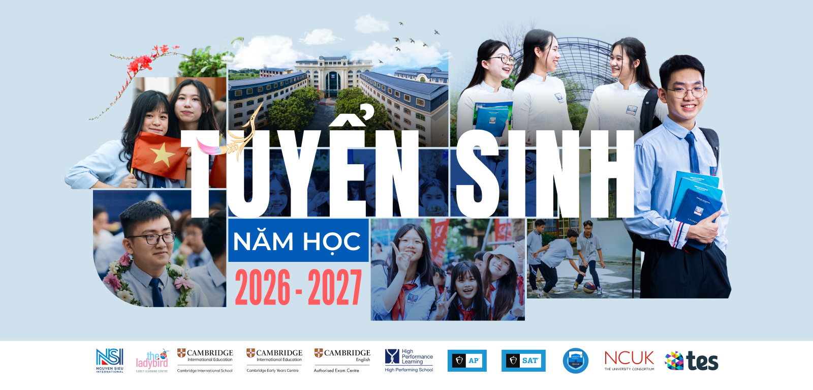 THÔNG BÁO TUYỂN SINH NĂM HỌC 2026 - 2027
