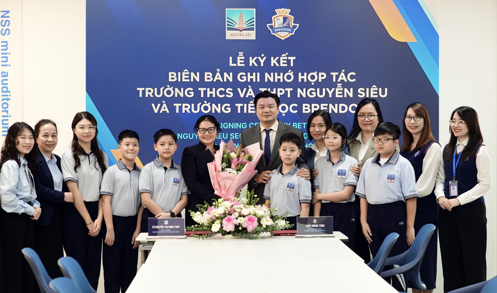 Trường Nguyễn Siêu và Trường Brendon ký kết hợp tác, xây dựng lộ trình học tập liên thông Cambridge cho học sinh