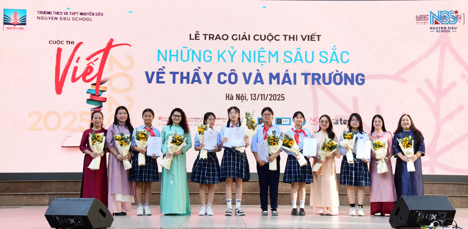Vinh danh những bài dự thi xuất sắc trong Cuộc thi viết “Những kỷ niệm sâu sắc về thầy cô và mái trường” năm 2025