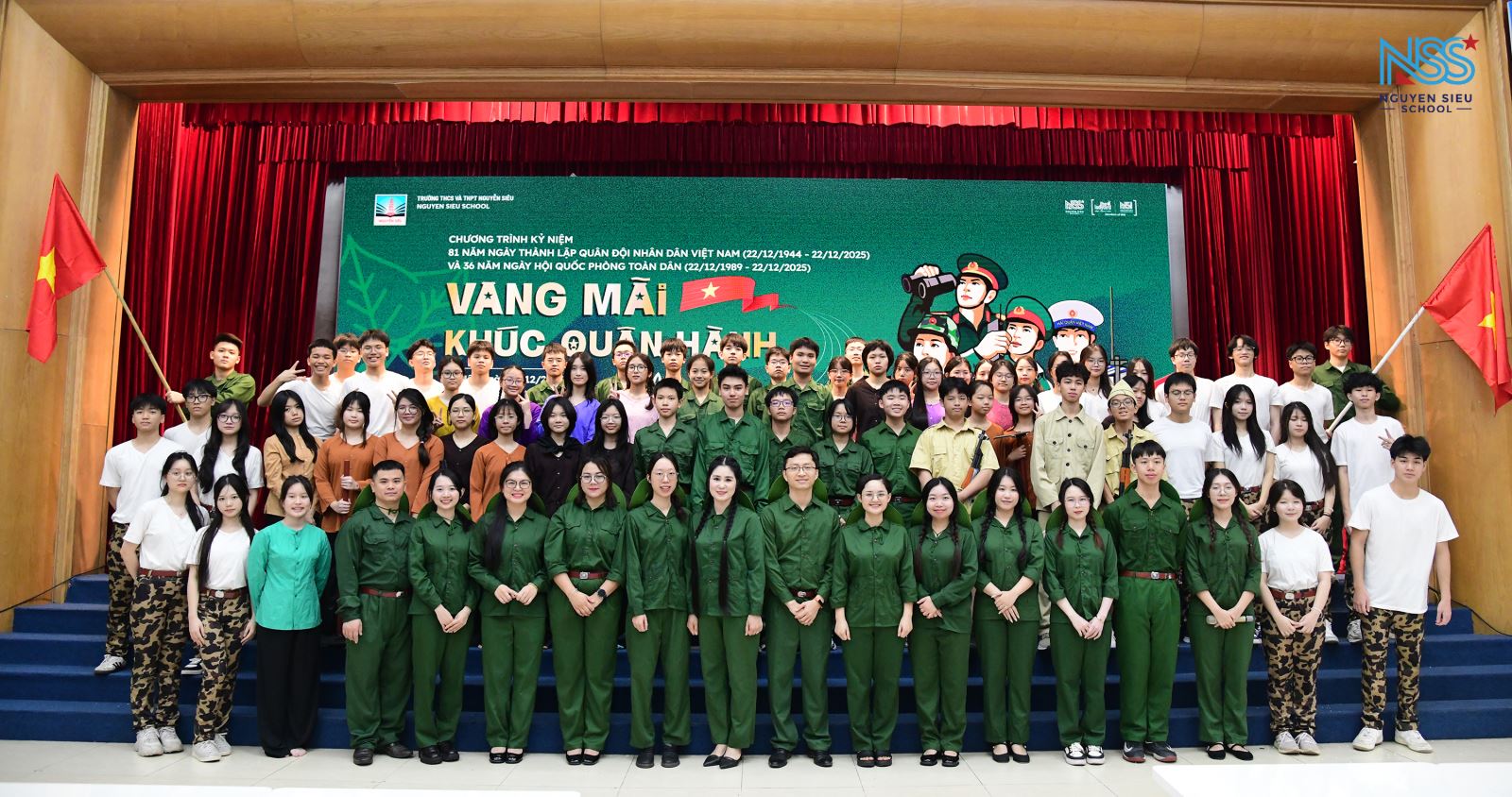 Chương trình kỷ niệm 81 năm ngày thành lập Quân đội nhân dân Việt Nam và 36 năm Ngày hội Quốc phòng toàn dân