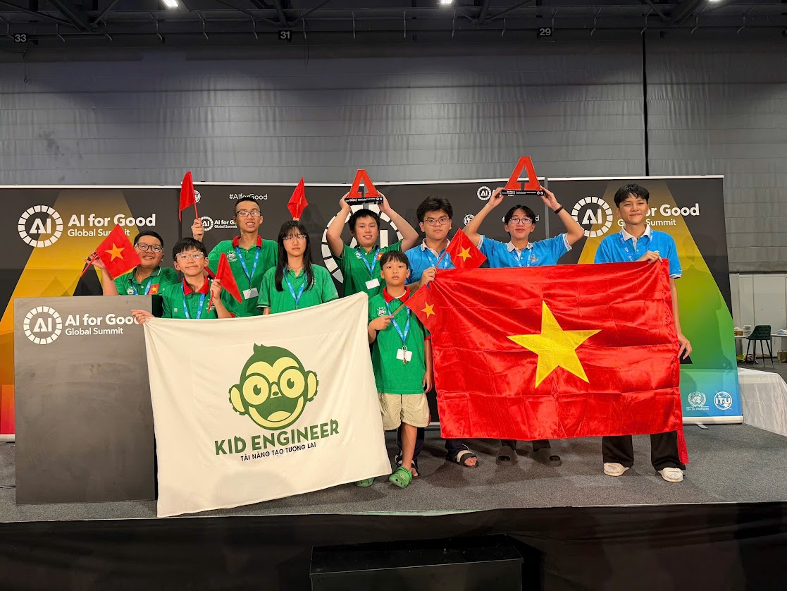 Học sinh Nguyễn Siêu đạt Giải Nhì tại Vòng Chung kết toàn cầu Robotics for Good Youth Challenge 2026