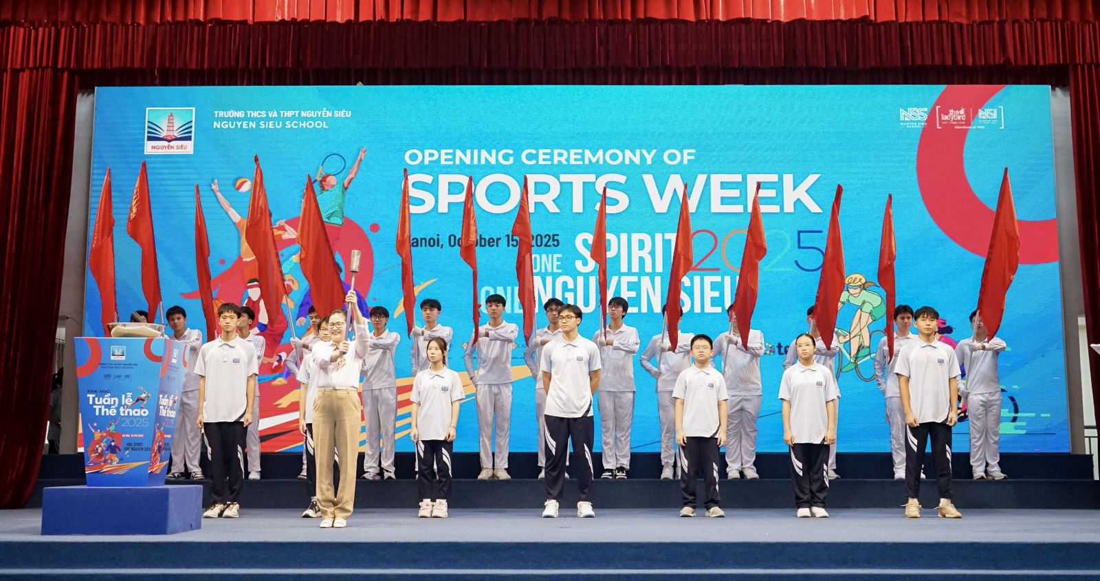 Tuần Thể thao 2025 “One Spirit – One Nguyễn Siêu”: Thắp sáng tinh thần thể thao gắn kết, nhiệt huyết, tích cực