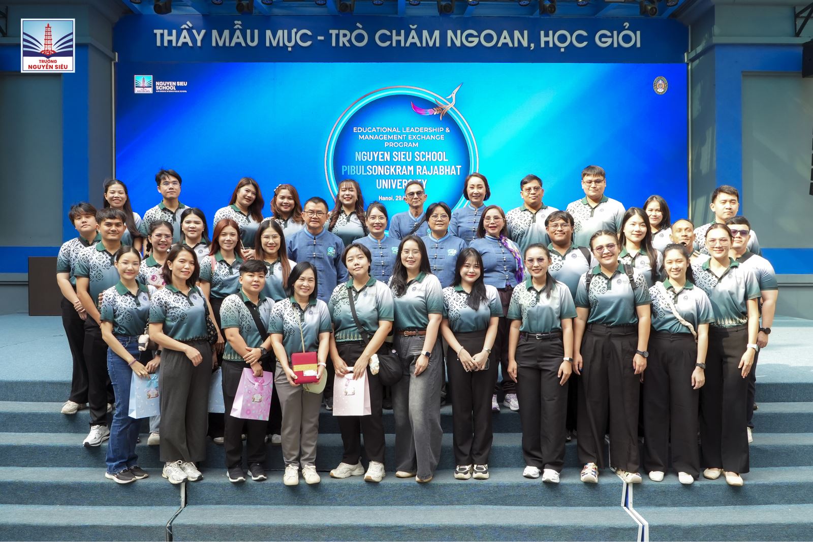 GIAO LƯU & CHIA SẺ KINH NGHIỆM QUẢN LÝ GIÁO DỤC CÙNG ĐẠI HỌC PIBULSONGKRAM RAJABHAT (THÁI LAN)