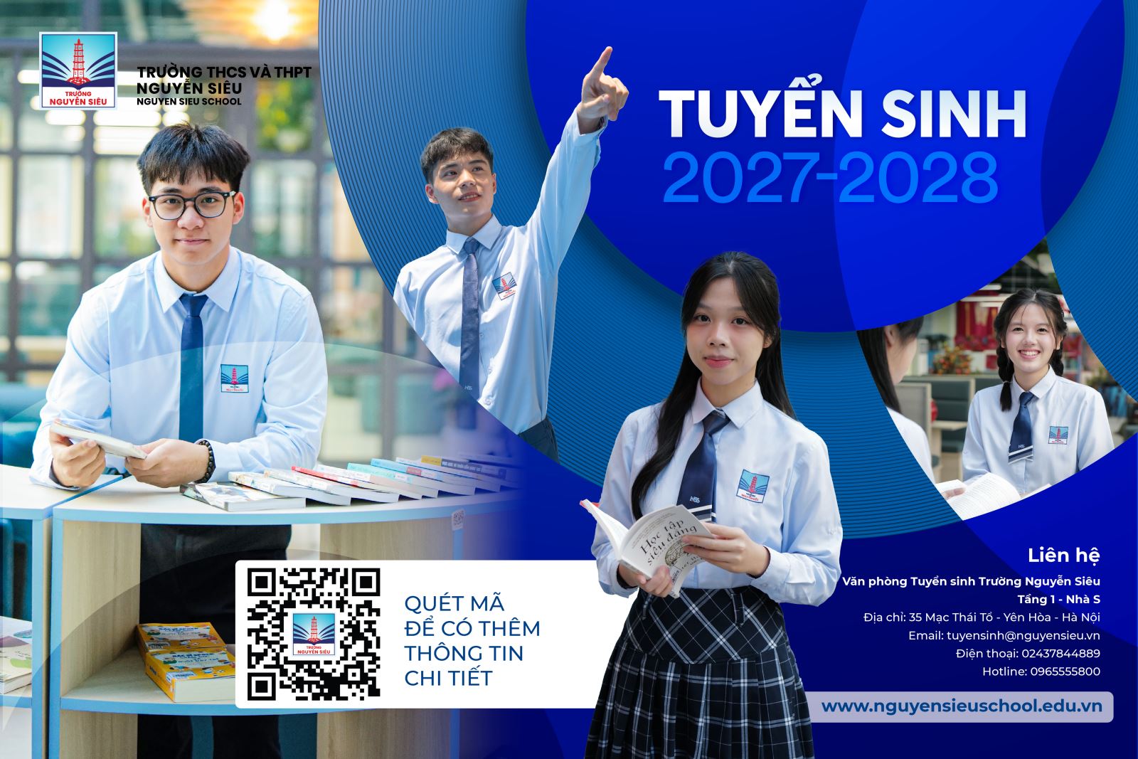 THÔNG BÁO TUYỂN SINH NĂM HỌC 2027 - 2028