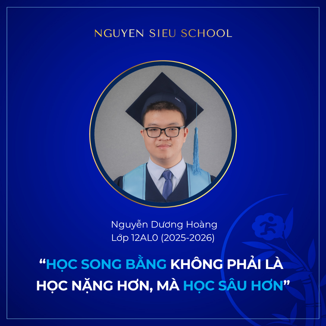 CÂU CHUYỆN TỪ Á KHOA TOÀN QUỐC: VÌ SAO HỌC HAI CHƯƠNG TRÌNH LẠI GIÚP KẾT QUẢ TỐT HƠN?
